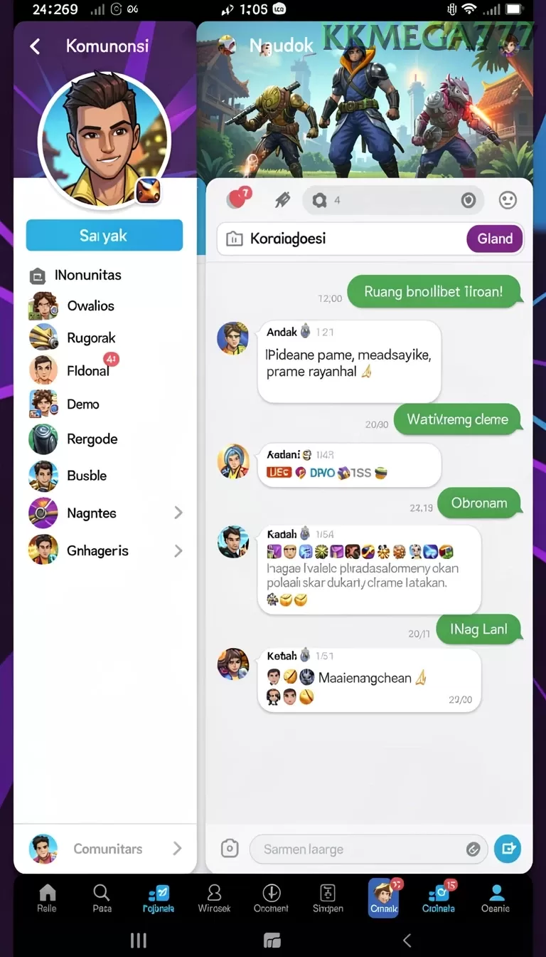 Cuplikan layar REMI101 — pengaturan akun